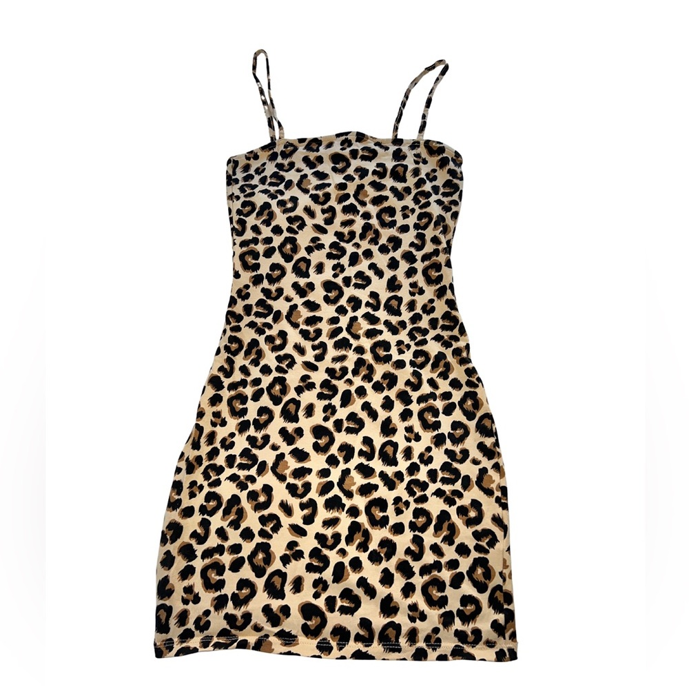 H&M Cheetah Print Mini Dress